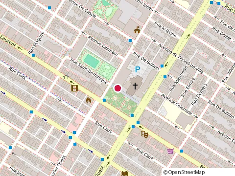 Location of Vezina & Fils W Ltee at 5001 Rue Saint-Dominique, Montréal