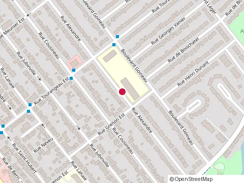 Location of Virage Ecole at 115 Rue Alexandre, Laval