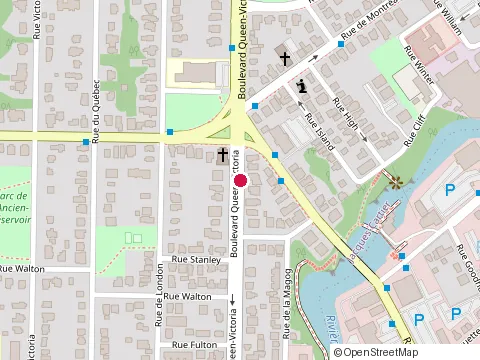 Location of Voyages Aqua Terra Sherbrooke at 322 Bd Queen-Victoria, Sherbrooke