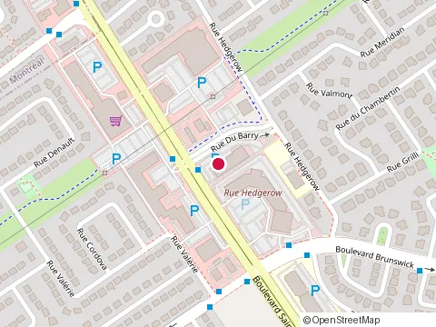 Location of Wok Cafe Kirkland at 118 Rue du Barry, Kirkland