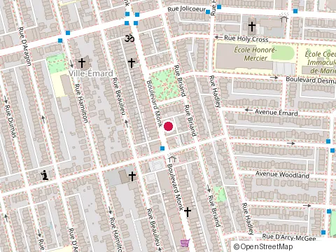 Location of Wuli at 6396 Bd Monk, Montréal