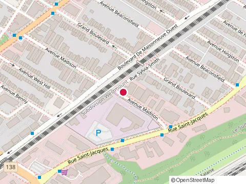 Location of Zen Déco at 2095 Madison Ave, Montréal
