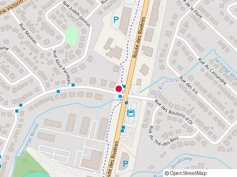 Location of Zieuté Optométristes - Saint-Nicolas at 820 route des Rivières Local 130, Lévis