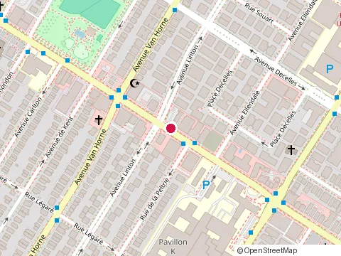 Location of Zigman Michael Dr at 5885 Chemin de la Côte-des-Neiges, Montréal