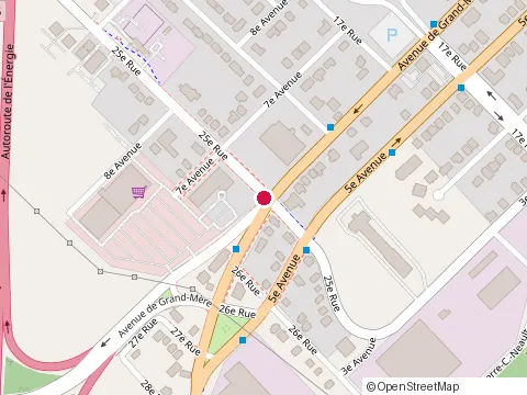 Location of A & W Restaurant at 2555 153 Rte W, Grand-Mère