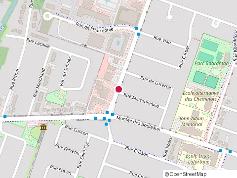 Location of A.M Déjeuner Dîner at 41 Boulevard Georges-Gagné S Bureau 101, Delson