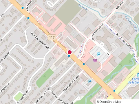 Location of A.M. Déjeuner Dîner at 61 54E Ave E, Blainville