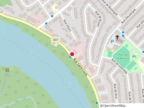 Location of A4 Architects at 1885 Rue Saint-Louis #100, Gatineau