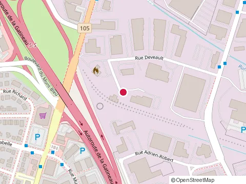 Location of Ab Express Gatineau at 195 Rue Deveault, Gatineau