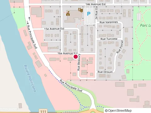Location of Abixél at 92 Rue Beaudry, Amos