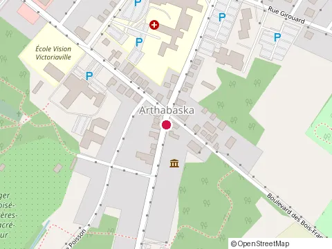 Location of Académie Internationale Zig Zag at 27 Rue Laurier O, Victoriaville