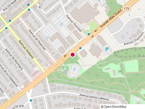 Location of Acces Sante at 3230 Chemin Saint-Louis, Québec