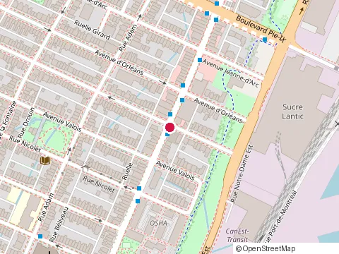 Location of Accessim Inc at 3800 Rue Sainte-Catherine E, Montréal