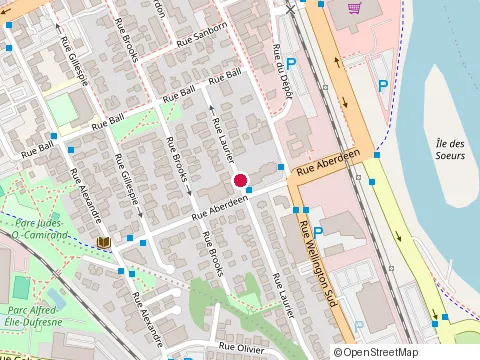 Location of Acef Estrie at 187 Rue Laurier, Sherbrooke