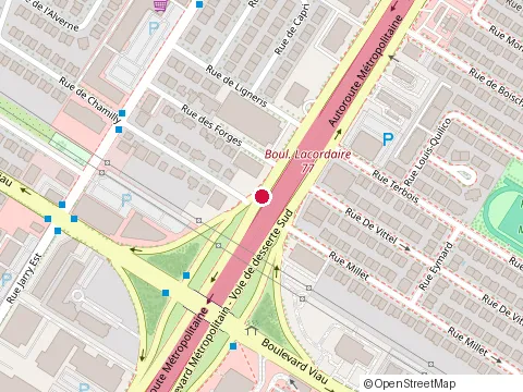 Location of Acier Revetement S & l at 7965 Rue de Chamilly, Saint-Léonard