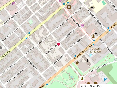 Location of Acoustico Inc at 1111 avenue de Bourlamaque, Québec