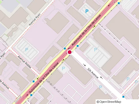 Emplacement de Action Manutention Lasalle Inc au 10300 chemin de la Côte-de-Liesse, Lachine