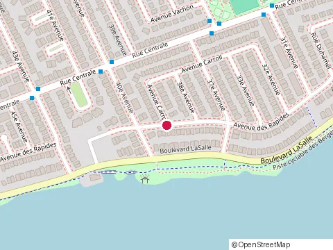 Location of Actuelles Constructions Inc at 650 avenue Carroll, LaSalle