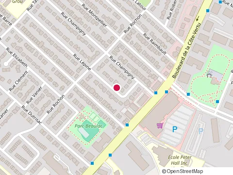 Location of Acupuncture Saint-Laurent at 1085 Rue Lépine, Montréal