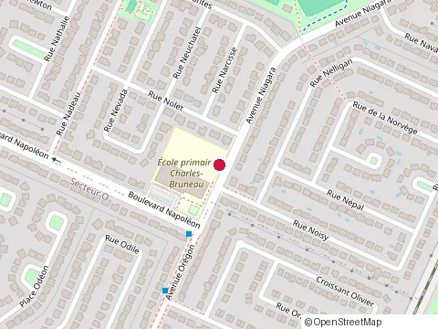 Location of Adh Intercontinental at 9160 Boulevard Leduc, Brossard