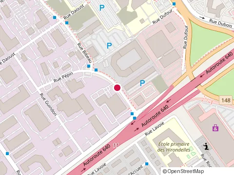 Emplacement de Afpec Portes et Fentres au 73 Rue Pepin, Saint-Eustache