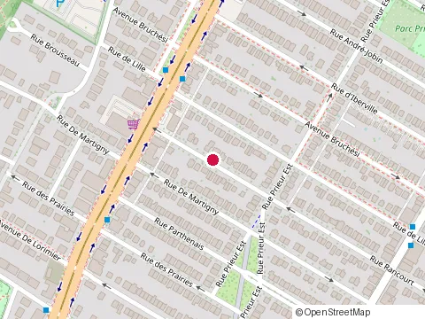 Location of Agence d’Hébergement Doré at 10521 Rue Rancourt, Montréal