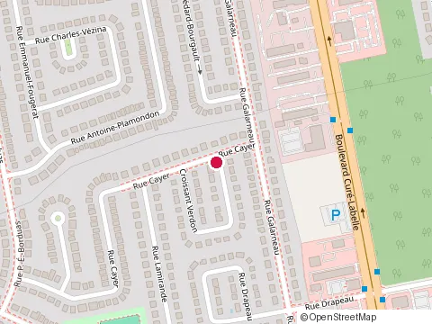 Location of Agence de Credit et Renseignements Express Inc at 6819 Crois Verdon, Laval