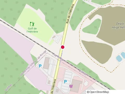 Location of Aki Sushi at 3525 Rue de l'Hêtrière, Saint-Augustin-de-Desmaures