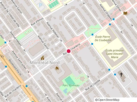 Location of Aldo Construction Co Ltee at 4313 Rue Charleroi, Montreal-Nord