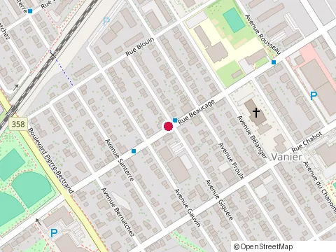 Location of Alphabeille Vanier at 235 Rue Beaucage, Québec