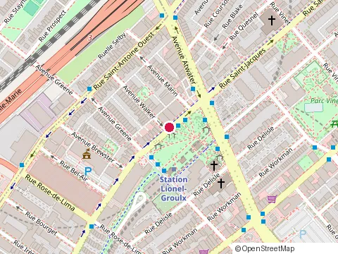 Location of Altapex Construction at 3187 Rue Saint-Jacques, Montréal