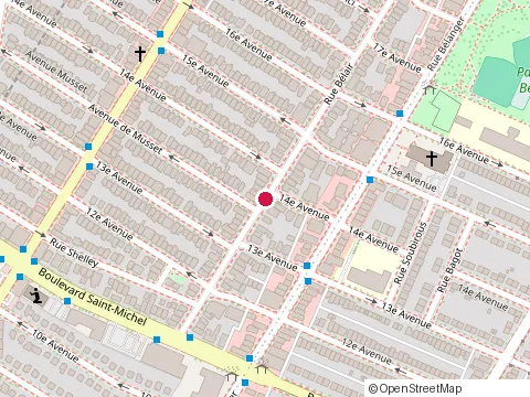 Location of Altapex Construction Corporation at 3440 Rue Bélair, Montréal