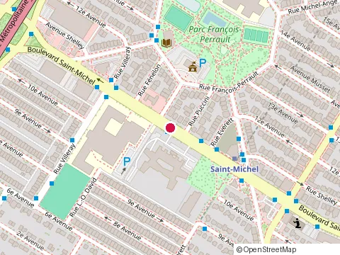 Location of Aluminium Bell Inc at 7475 Saint-Michel Blvd, Montral