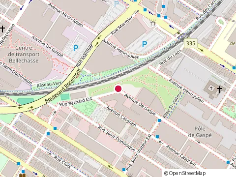 Location of Aluminium St Viateur Ltee at 5600 avenue de Gaspe, Montréal