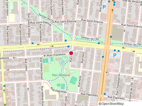 Location of ￼Amicale des Philatélistes de l’Outaouais at 120 Rue Charlevoix, Gatineau