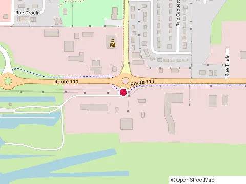 Location of Amosphère Resort at 1031 route 111 E, Amos