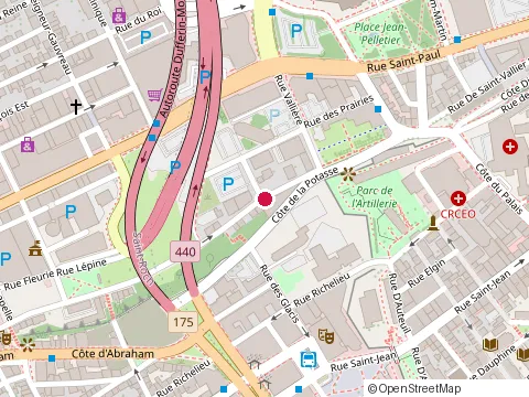Location of Antitube at 541 Rue Saint-Vallier E, Québec