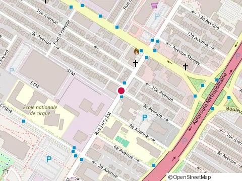 Location of Apelir Restaurant at 3145 Rue Jarry E, Montréal