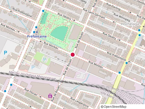 Location of Apex Racing Skates at 4580 Rue de Rouen, Montréal