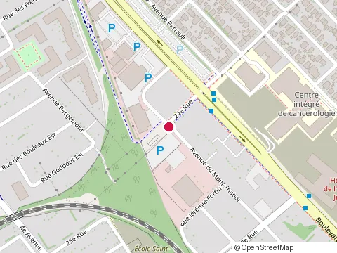 Location of Aqrp-Association Québécoise Pour la Réadaptation Psychosociale at 2380 avenue du Mont-Thabor, Québec
