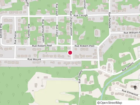 Location of Arbo-Quebecium Inc. at 7 Rue Charles-Lennox, Sherbrooke