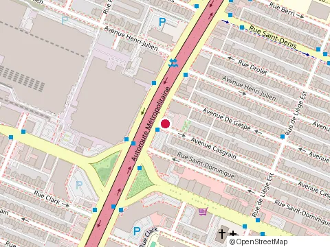 Location of Arborescence at 8531 Avenue Casgrain, Montréal