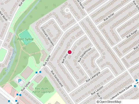 Location of Arboricureuil Inc. at 890 Rue Drouin, Laval