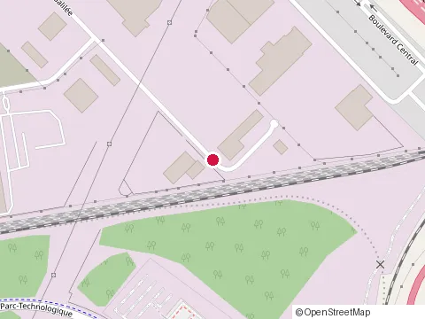 Location of Arcane Technologies at 1393 avenue Galilée, Québec