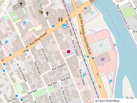 Location of Archi Tech Design Inc at Rue Wellington S #302, Sherbrooke