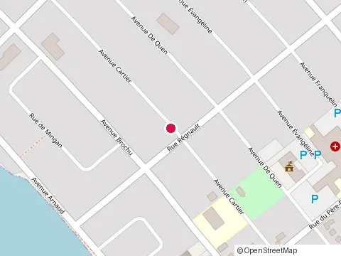 Location of Arseneault Marie-Line at 936 avenue Cartier # 3, Sept-Îles