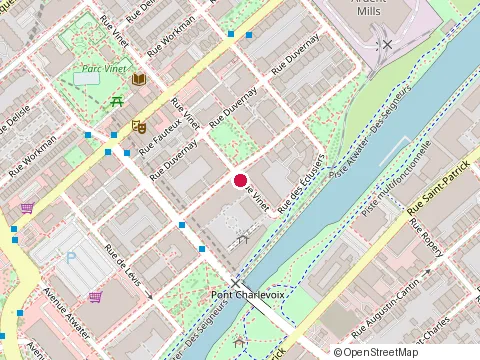 Location of Art For Healing Foundation at 90 Rue Vinet, Montréal