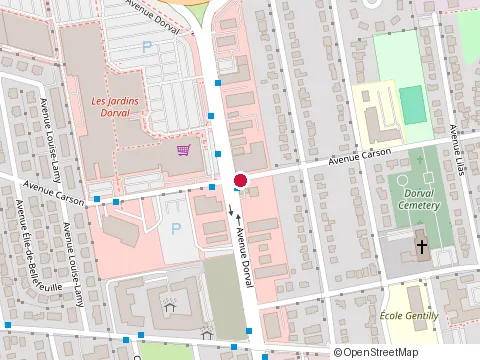 Location of Arthur Murphy Contracting Ltd at 22-795 avenue Carson, Dorval