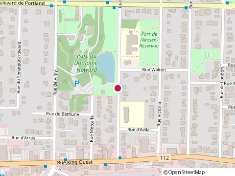 Location of Association des Auteures et Auteurs de l'Estrie at 151 Rue de l'Ontario, Sherbrooke