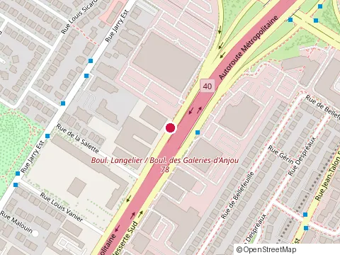 Location of Assurances Jacques Major Ltee at 202-6095 boulevard Metropolitain E, Saint-Léonard
